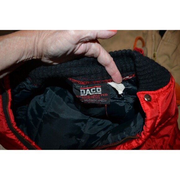 Vintage Red Polish Racing Team Official Custom One Piece Ski Suit 1960s Daco - Picture 2 of 7